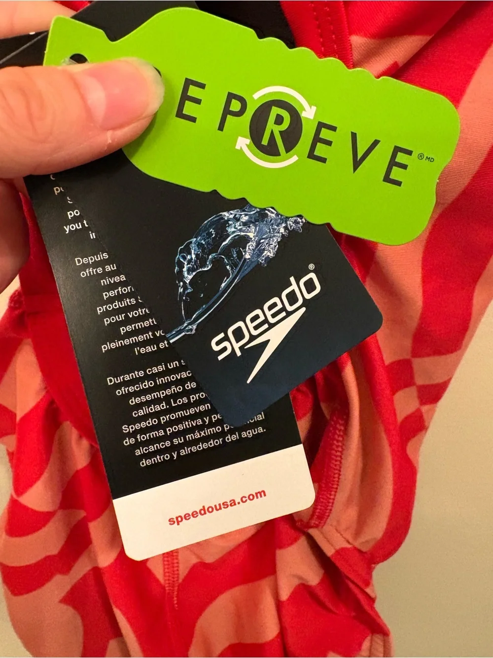 Speedo NWT Women's ST Vortex Maze Flyback One Piece Swimsuit in Size 10/36